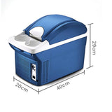 8L Mini Fridge Portable Cooling