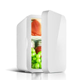 Mini Refrigerator Small 12V Car Fridge 220V Single Door Car Home Dual-Use Thermoelectric Mini Fridge Cooler & Warmer