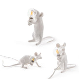 Resin Mouse Lamp Seletti