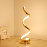 Desk Lamp Spiral Acrylic